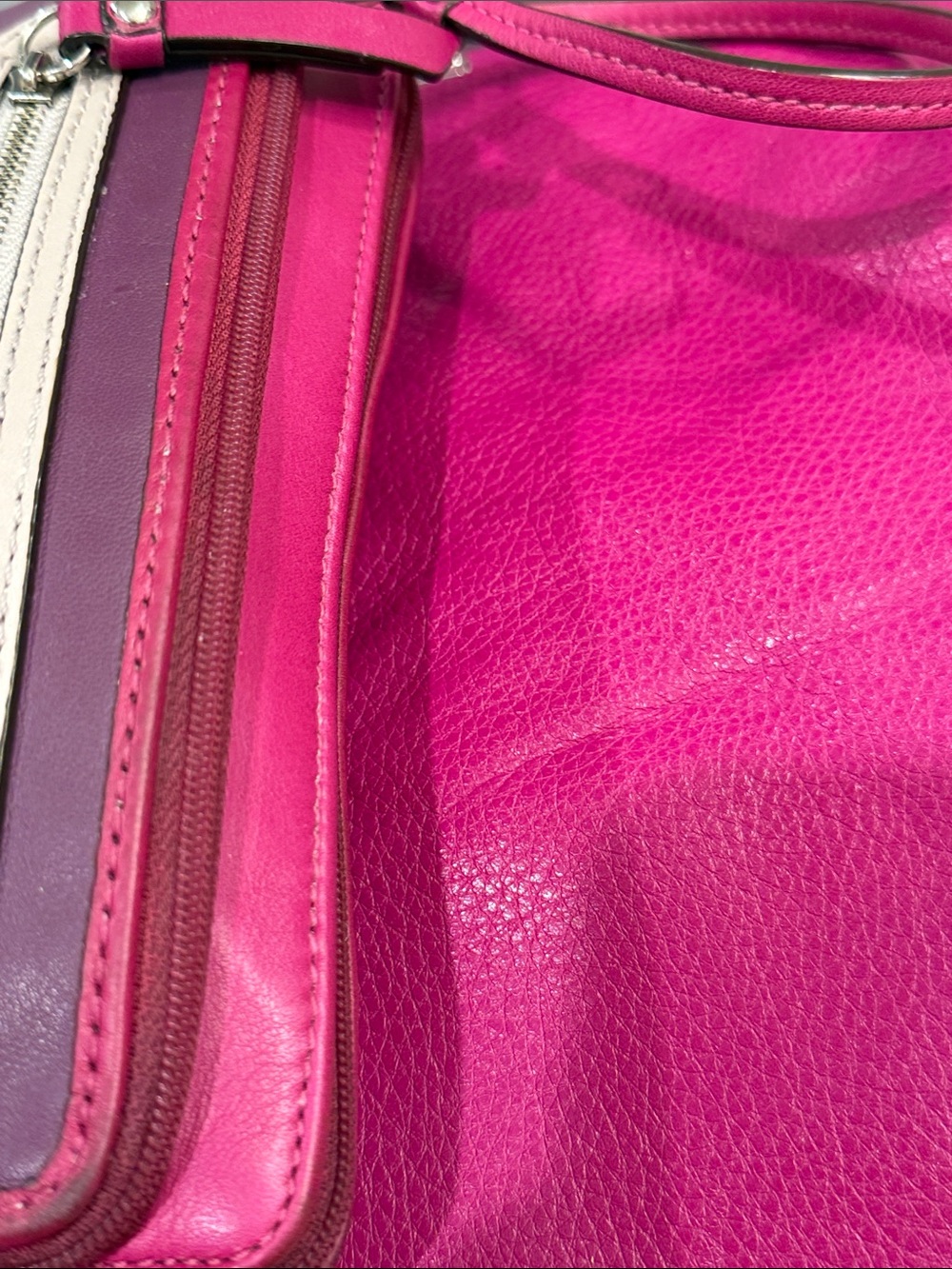 Coach Daisy Spectator Colorblock Leather Zip Wallet/Wristlet (EUC) - Picture 5 of 17